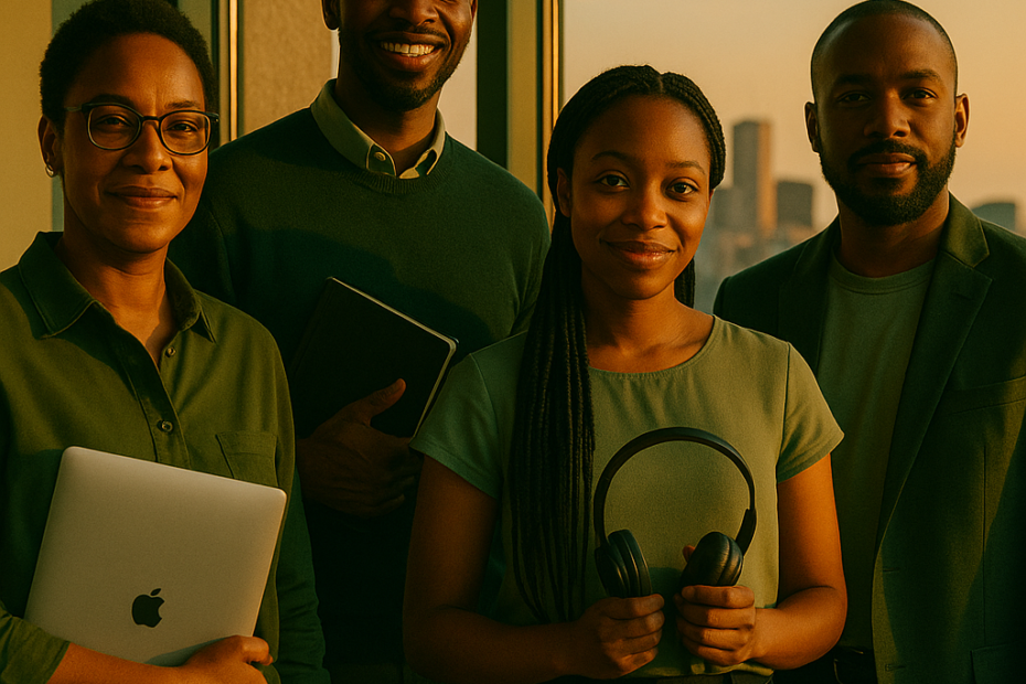 LinkedIn and portfolio setup for personal branding for job seekers in South Africa.