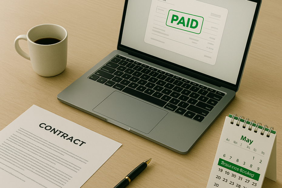 Practical tools for freelancing vs full-time work in South Africa, including contracts, invoicing, and scheduling.